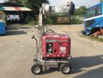 ปั่นไฟสนาม YANMAR รุ่น YDG200VS เครื่องยนต์ดีเซล 7แรง ปั่นไฟแสงสว่าง หลอดแสงจันทร์ สว่างมากๆๆ เครื่องเดียว สว่างทั้งงาน 