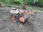 ขาย รถไถนา เครื่องพรวนดิน ล้อโย่ง KUBOTA เดินตาม 6 แรง 6 เกียร์ เก่าญี่ปุ่น พร้อมใช้งาน