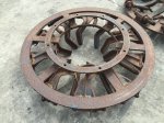 ขายล้อรถไถกันจม สำหรับรถไถใหญ่ นั่งขับ เช่น FORD ISEKI NEW-HOLLAND เส้นผ่าศูนย์กลางกระทะล้อ 111ซม.