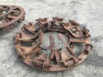 ขายล้อรถไถกันจม สำหรับรถไถใหญ่ นั่งขับ เช่น FORD ISEKI NEW-HOLLAND เส้นผ่าศูนย์กลางกระทะล้อ 111ซม.