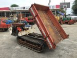 ขายรถบรรทุกตีนตะขาบ YANMAR ยกดัมพ์ไฮดรอลิค นน.บรรทุก 500kg.  เครื่องยนต์เบนซิน 7แรง  เดินหน้า2เกียร์ ถอยหลัง2เกียร์  นั่งขับได้2 ทาง  แทรคยางสวยเดิม ส