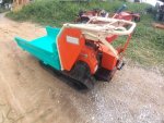 รถบรรทุกตีนตะขาบ KUBOTA 5แรงม้า นน.บรรทุก 300กก. กระบะเปิดข้างได้ เครื่องดี เกียร์ดี ช่วงล่างดี แทรคยางสวย มือสองจากญี่ปุ่น พร้อมใช้งาน  ลดแรงงาน ลุยท