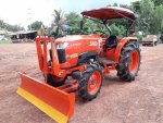 รถแทรกเตอร์ KUBOTA L4708SP +อุปกรณ์ใบมีดหน้า+ผาน(สามารถเลือกอุปกรณ์ต่อพวงได้) รถสวย ใช้งานได้ทันที