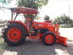 รถแทรกเตอร์ KUBOTA L4708SP +อุปกรณ์ใบมีดหน้า+ผาน(สามารถเลือกอุปกรณ์ต่อพวงได้)