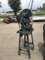 เครื่องอัด Press Machine มือสองจากต่างประเทศ ยี่ห้อ John Heine Sydney รุ่น 199A Series สภาพสวย มอเตอร์ไฟ 220V. ขายถูกมาก  ราคา 16,500 บาท เท่านั้น