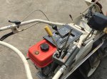รถเกี่ยวข้าว มัดคอรวงแบบเดินตาม ยี่ห้อ MITSUBISHI รุ่น MB45