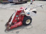 รถเกี่ยวข้าว มัดคอรวงแบบเดินตาม ยี่ห้อ YANMAR รุ่น YB301