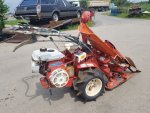 รถเกี่ยวข้าว มัดคอรวงแบบเดินตาม ยี่ห้อ KUBOTA รุ่น HE30A 
