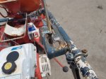 รถเกี่ยวข้าว มัดคอรวงแบบเดินตาม ยี่ห้อ KUBOTA รุ่น HE30A 