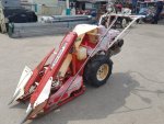 รถเกี่ยวข้าว มัดคอรวงแบบเดินตาม ยี่ห้อ YANMAR รุ่น YB302