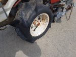รถเกี่ยวข้าว มัดคอรวงแบบเดินตาม ยี่ห้อ MITSUBISHI รุ่น KB254
