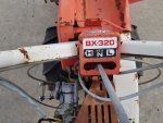 รถเกี่ยวข้าว มัดคอรวงแบบเดินตาม ยี่ห้อ MITSUBISHI รุ่น MB30
