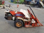 รถเกี่ยวข้าว มัดคอรวงแบบเดินตาม ยี่ห้อ KUBOTA รุ่น HF50