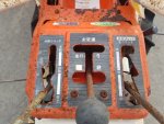 รถเกี่ยวข้าว มัดคอรวงแบบเดินตาม ยี่ห้อ KUBOTA รุ่น HF50