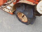 รถเกี่ยวข้าว มัดคอรวงแบบเดินตาม ยี่ห้อ KUBOTA รุ่น HF50