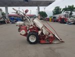 รถเกี่ยวข้าว มัดคอรวงแบบเดินตาม ยี่ห้อ KUBOTA รุ่น HE305L.
