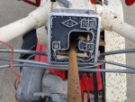 รถเกี่ยวข้าว มัดคอรวงแบบเดินตาม ยี่ห้อ YANMAR รุ่น LB300. 