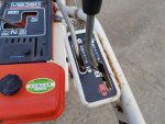 รถเกี่ยวข้าว มัดคอรวงแบบเดินตาม ยี่ห้อ MITSUBISHI รุ่น MB360