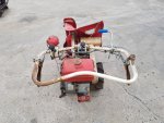 รถเกี่ยวข้าว มัดคอรวงแบบเดินตาม ยี่ห้อ YANMAR รุ่น LB300