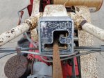 รถเกี่ยวข้าว มัดคอรวงแบบเดินตาม ยี่ห้อ YANMAR รุ่น LB300