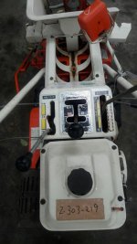 ขายรถเกี่ยวข้าวแบบเดินตามมัดคอรวง Kubota HF32 เก่าญี่ปุ่น