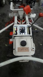 ขายรถเกี่ยวข้าวแบบเดินตามมัดคอรวง Kubota HF32 เก่าญี่ปุ่น