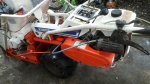 ขายรถเกี่ยวข้าวแบบเดินตามมัดคอรวง Kubota HF32 เก่าญี่ปุ่น
