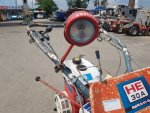 รถเกี่ยวข้าว มัดคอรวงแบบเดินตาม ยี่ห้อ KUBOTA รุ่น HE30A