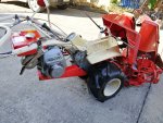 ขายรถเกี่ยวข้าวเดินตามแบบวางรายญี่ปุ่นนำเข้าyanmar yb550 2 แถว