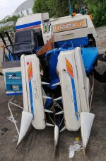 ขายรถเกี่ยวนวดข้าวiseki hl155 นำเข้าญี่ปุ่น