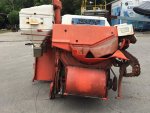 ตู้นวดข้าวยกลงจาก รถเกี่ยวนวดข้าว  KUBOTA  เอาไปดัดแปลงนวดฝัดข้าว คัดเลือกเมล็ดพันธุ์ได้