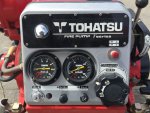 ขายปั๊มดับเพลิง TOHATSU  รุ่น V56A  สภาพสวย อุปกรณ์ครบ ไม่มีบุบ ไม่มีถลอก  มือ2ญี่ปุ่น สภาพสวยมาก รุ่นใหม่