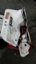 ขายรถเกี่ยวข้าวแบบวางราย yanmar gb500 นำเข้าจากญี่ปุ่น