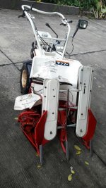 ขายรถเกี่ยวข้าวแบบวางราย yanmar gb500 นำเข้าจากญี่ปุ่น