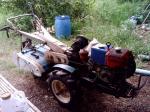 ขายรถไถเดินตามพร้อมโรตารี่kubota