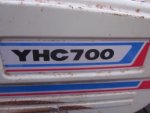 ขาย- รถไถนาเดินตาม YANMAR: YHC700 ขนาด 7 แรง เครื่องดีเซล พร้อมใช้งาน 