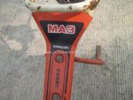  เครื่องกำจัดวัชพืชในร่องข้าว ยี่ห้อ : MARUYAMA รุ่น : MA3  รหัสสินค้า : 80802483