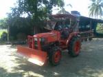 ขายคูโบต้า kubota L3408 4WD พร้อมใบดัน+พานพรวน