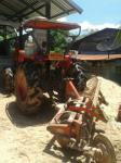 ขาย รถไถ kubota  4508 แรง  สภาพดี รถ อุปกรณ์พร้อม โรตารี่ และผานหลัง