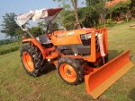 ขายด่วนรถไถkubota L4508 พร้อมดันหน้า/พานหลัง6  
