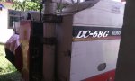 ขายรถเกี่ยวข้าวKUBOTA DC 68 อุ้ม พร้อมเทเลอร์