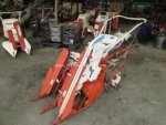รถเกี่ยวข้าวเดินตาม ยี่ห้อ : KUBOTA รุ่น : HF52  รหัสสินค้า : 80802329 