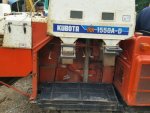 รถเกี่ยวข้าว นวดข้าว แบบนั่งขับ KUBOTA: RX 1550 ใช้งานได้ 2 ระบบ เกี่ยวได้ มัดฟางได้ เครื่องดีเซล 3 สูบ