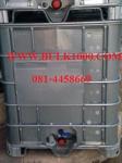 ***ถูกที่สุด*** ถัง IBC ขนาด 1000 ลิตร มือสอง เกรด A ราคา 2800 บาท