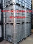 ***ถูกที่สุด*** ถัง IBC ขนาด 1000 ลิตร มือสอง เกรด A ราคา 2800 บาท