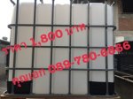 *** ถูกที่สุด ***  ถัง IBC ขนาด 1,000 ลิตร มือสอง 1,800 บาท
