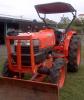 ขายด่วน รถไถมือสอง KUBOTA L4508 4WD(45แรงม้า) พร้อมอุปกรณ์ใช้งานได้ทันที