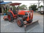 ขายด่วน KUBOTA L4508DI 4WD 2 เพลา 45 แรง พร้อมใบมีด ตราช้าง สภาพสวย พร้อมใช้งานได้ทันที ราคาสุดคุ้ม