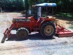 ขายรถไถ Kubota L1-20 (4WD) พร้อมดันหน้าและตัวตัดหญ้า