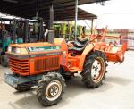 รถแทรคเตอร์ KOBOTA L1-18 ขับเคลื่อน 4 ล้อ พร้อมโรตารี่ มือสองญี่ปุ่นแท้ๆ